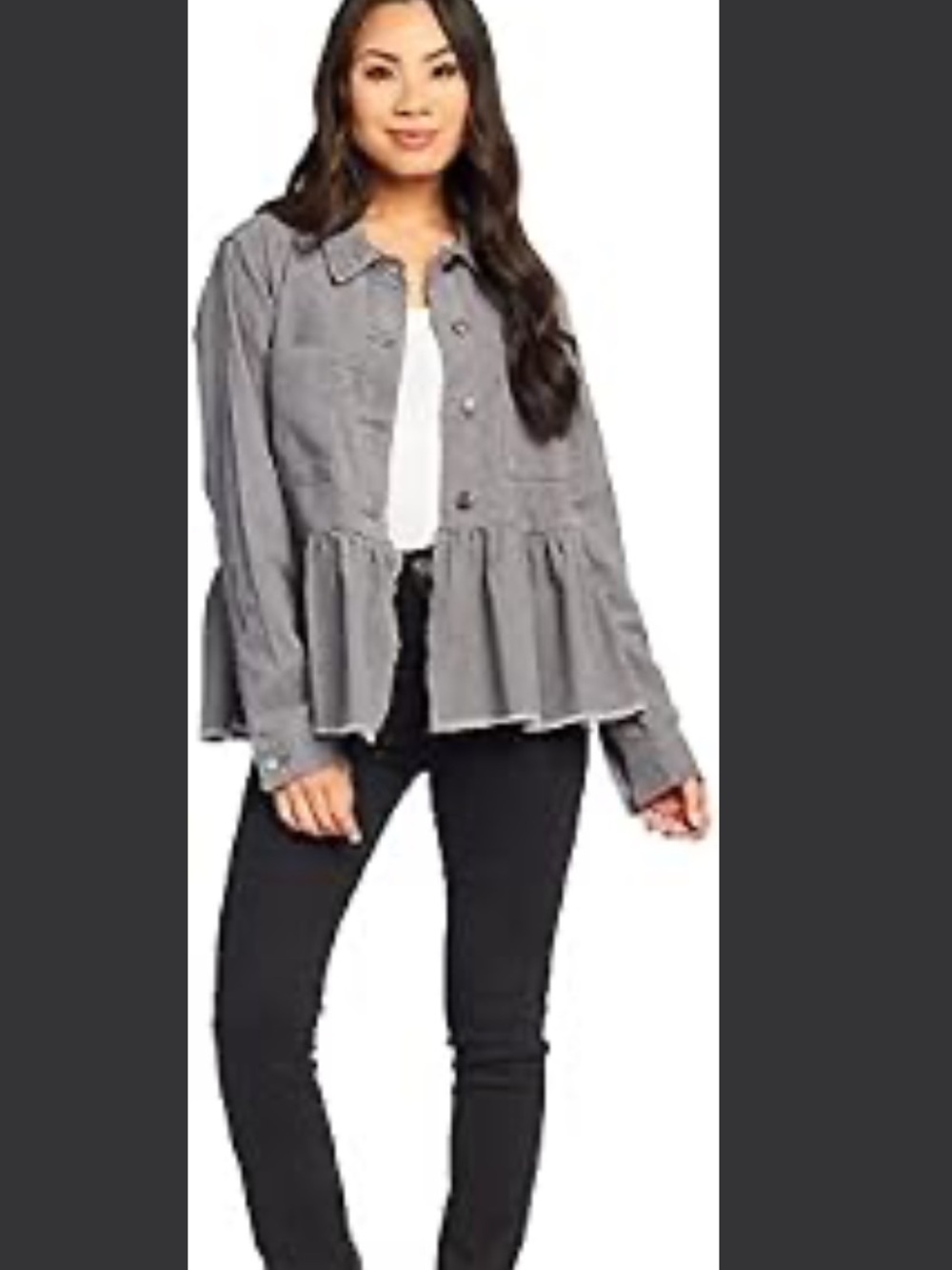 Mud Pie Women's Banks Corduroy Womens Jacket XL 188